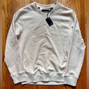 Joe's Jeans Men's Off-White Crewneck Sweater